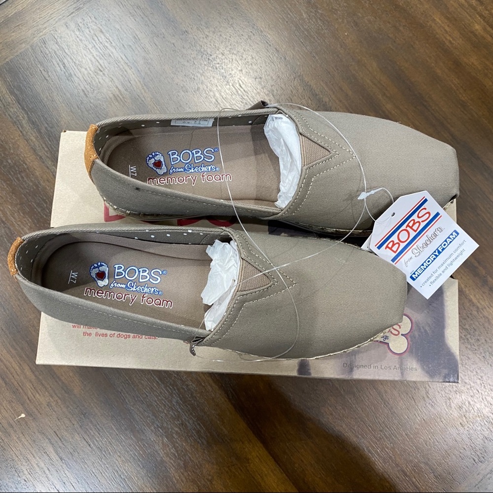 🔥 BOBS Skechers Breeze Memory Foam Canvas Loafers - Picture 3 of 7